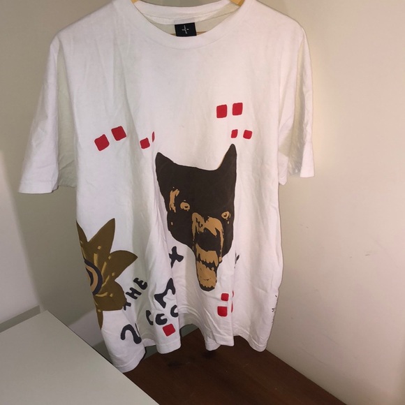 Authentic Travis Scott Cactus Jack Wolf Tee - Picture 3 of 7